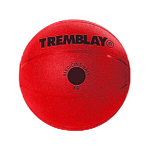 Весовой мяч TREMBLAY Medicine Ball 4кг D23см Красный для метания