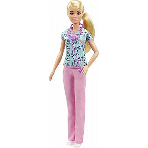 Karjeras medmāsa Mattel Barbie Doll GTW39 DVF50