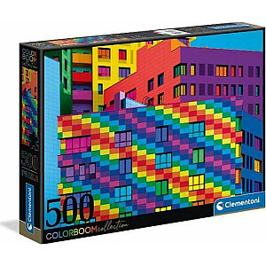 Clementoni Clementoni Puzzle 500el krāsaina bultiņa Squares 35094 p6