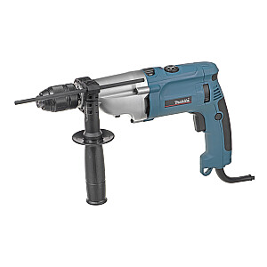 Дрель Makita HP2071J Keyless 2900 об / мин Черный, Синий, Серебристый 2,5 кг