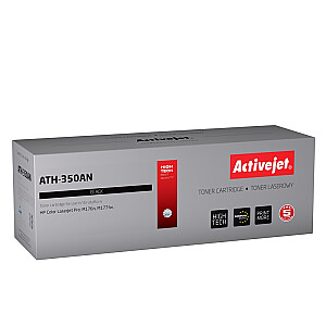 Тонер Activejet ATH-350AN для принтера HP; Замена HP CF350A; Верховный; 1300 страниц; чернить