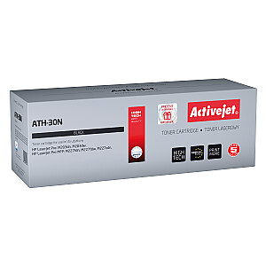 Activejet ATH-30N toneris HP printerim; Nomaiņa HP 30A CF230A; Augstākā; 1600 lappuses; melns