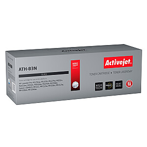 Activejet ATH-83N toneris HP printerim; HP 83A CF283A, Canon CRG-737 nomaiņa; Augstākā; 1500 lappuses; melns