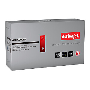 Activejet ATH-6000AN toneris HP printerim; HP 124A Q6000A, Canon CRG-707B nomaiņa; Premium; 2500 lappuses; melns
