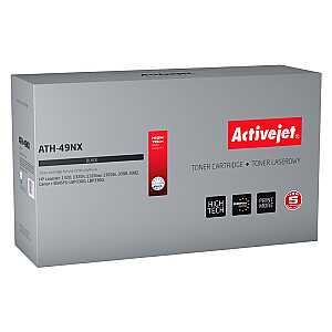 Тонер Activejet ATH-49NX для принтера HP; HP 49X Q5949X, замена Canon CRG-708H; Верховный; 6000 страниц; чернить