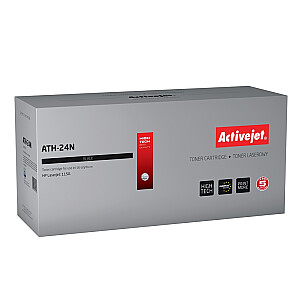 Тонер Activejet ATH-24N для принтера HP; Замена HP 24A Q2624A; Верховный; 3000 страниц; чернить