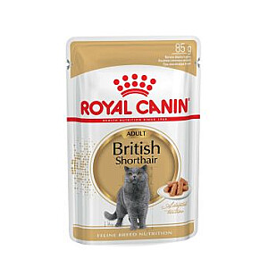 Royal Canin pieaugušais britu īsspalvainais kaķis 85g