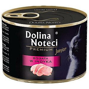Dolina Noteci Premium Junior для котят индейка 185г