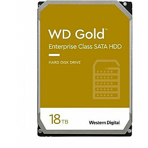 Western Digital Gold DC HA750 18 TB 3,5 "SATA III (6 Gb / s) servera disks (WD181KRYZ)