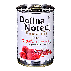 Dolina Noteci Premium Pure liellopu gaļa ar rīsiem 400 g