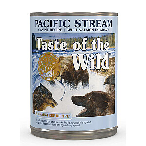 Вкус дикого тихоокеанского ручья для собак 390г