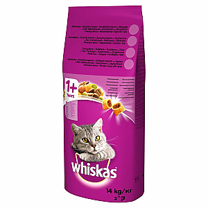 Whiskas 325614 сухой корм для кошек Adult Beef 14 кг