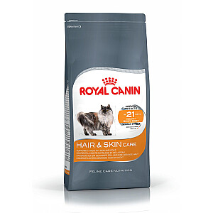 Sausā barība kaķiem Royal Canin Hair & Skin Care 2 kg pieaugušajiem