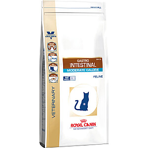 Royal Canin Gastro Intestinal Vidēji kaloriju sausā kaķu barība 4 kg Pieaugušam putnam, rīsi