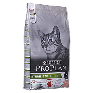 PURINA PRO PLAN sterilizēts lasis OPTI SENSES 10 kg