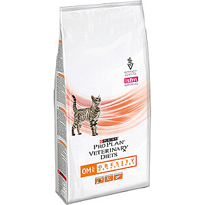 Purina VETERINĀRĀS DIĒTAS Feline OM Aptaukošanās ārstēšanai sausā kaķu barība 1,5 kg Pieaugušie