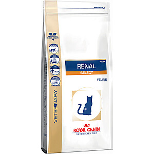 Royal Canin Renal Select sausā kaķu barība 4 kg pieaugušajiem