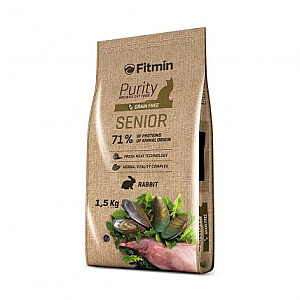 Сухой корм FITMIN Purity Senior для кошек 1,5 кг