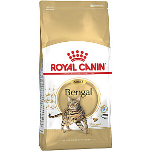 Royal Canin Bengal Sausā barība pieaugušiem kaķiem 10 kg Mājputni, Dārzeņi