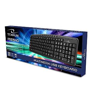 TK107 клавиатура чёрная