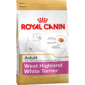 Royal Canin West Highland White Terrier Pieaugušais 3 kg kukurūza, mājputni