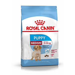Royal Canin Medium Puppy 4 kg kukurūza, mājputni