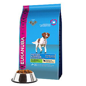 Eukanuba MTURE & SENIOR 2,5 kg pieaugušais jērs, rīsi