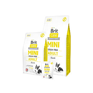 Brit Care Mini Free Grain Free Adult 2 kg jēra gaļa