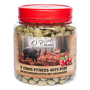Bits O'Canis Fitnes plus 300 g pieaugušas mežacūkas, dzērvenes, bumbieri, kartupelis