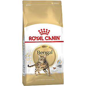 Royal Canin Bengal Sausā barība pieaugušiem kaķiem 2 kg Mājputni, Dārzeņi
