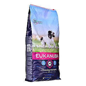 Eukanuba MATURE 15 кг, взрослый цыпленок