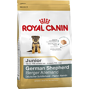 Royal Canin vācu aitu suns jaunākais kucēns mājputni, rīsi, dārzeņi 12 kg