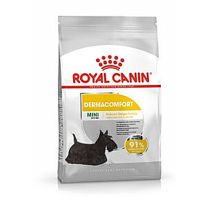 Royal Canin Mini Dermacomfort 3 kg pieauguša liellopa gaļa, dārzeņi