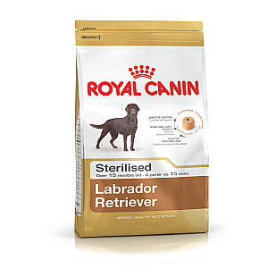 Royal Canin Labrador Retriever sterilizēts 12 kg pieaugušais putns, rīsi