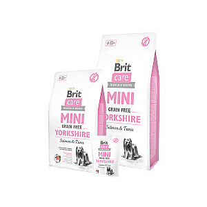 Brit Care Mini Grain Free Yorkshire 7 кг взрослый лосось