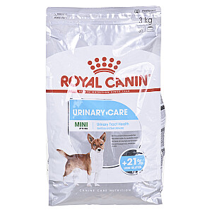 Royal Canin Mini Urinary Care - suņu barība, kukurūza, mājputni - kukurūza, mājputni, sausā barība pieaugušiem suņiem - 3 kg.