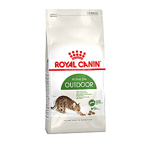 Royal Canin Outdoor sausā kaķu barība 400 g Pieaugušo mājputnu gaļa