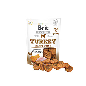 Brit Jerky Snack suņiem ar tītaru 80 g