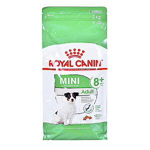 Royal Canin Mini Adult 8+ 2 kg kukurūza