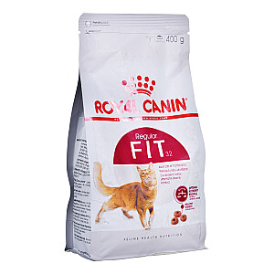Royal Canin Regular Fit 32 sausā kaķu barība 400 g kukurūzas pieaugušajiem, mājputnu gaļai