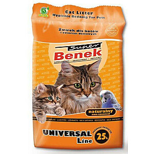 Certech Super Benek Universal Natural - Ērts kaķu pakaiši 25 l