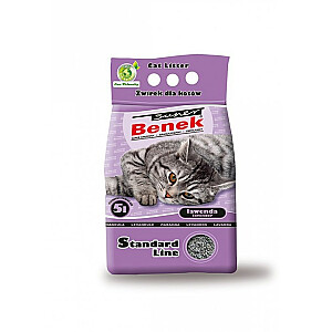 Certech Super Benek Standard Lavander — ērti kaķu pakaiši 5 l