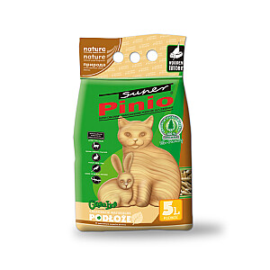 Kaķu pakaišu pildviela Certech Super Pinio Natural 5 l - Koka kaķu pakaiši