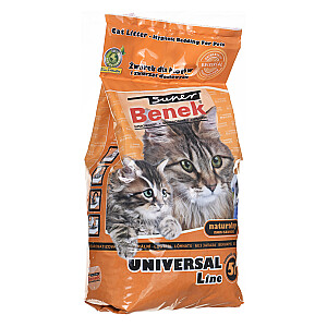 SUPER BENEK UNIVERSAL Kaķu pakaiši Bentonīta smiltis Natural 5 l