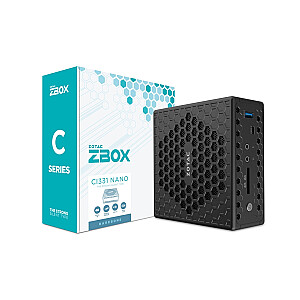 Personālais dators Zotac ZBOX CI331 nano Black N5100 1,1 Гц