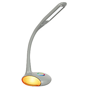 LED galda lampa Activejet VENUS GREY ar RGB pamatni