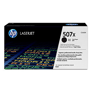 HP 507X, оригинальный лазерный картридж HP LaserJet увеличенной емкости, черный