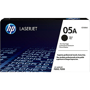 HP 05A, оригинальный лазерный картридж HP LaserJet, черный