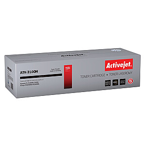 Тонер Activejet ATK-3100N для принтера Kyocera; Замена Kyocera TK-3100; Верховный; 12500 страниц; чернить