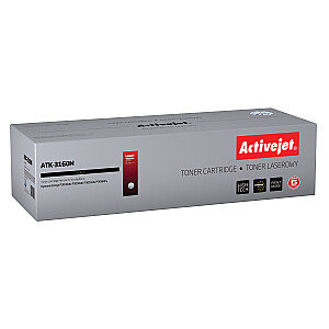 Тонер Activejet ATK-3160N для принтера Kyocera; Замена Kyocera TK-3160; Верховный; 12500 страниц; чернить
